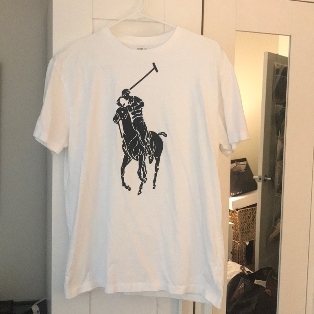 White Polo Tee